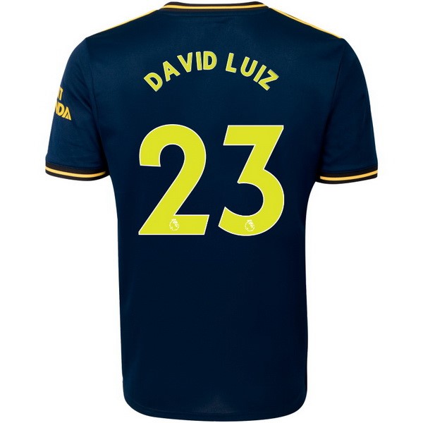 Camiseta Arsenal NO.23 David Luiz 3ª 2019-2020 Azul